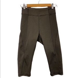 Ivy Park Cropped Tights Grey Small